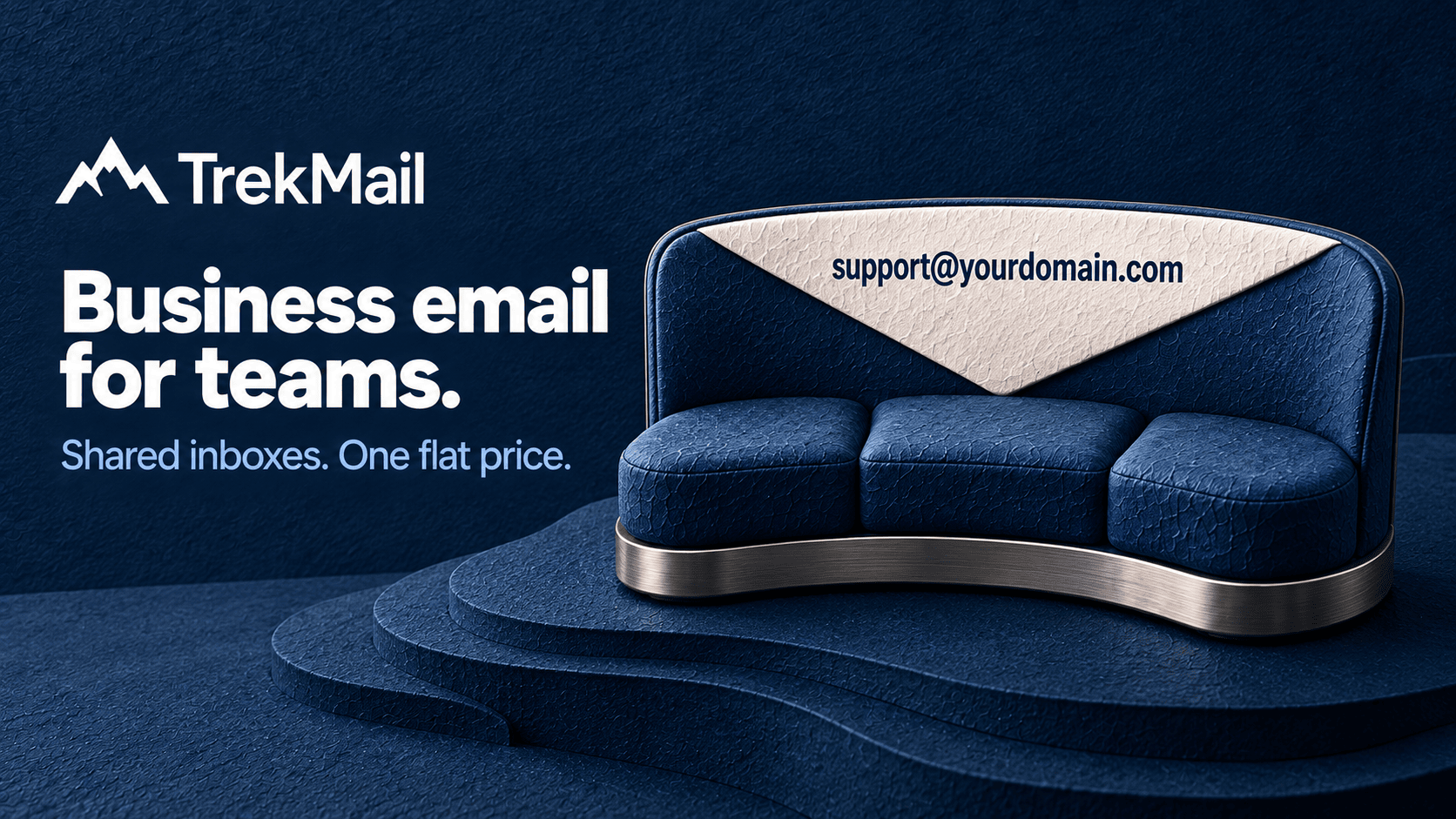 Business Email for Teams Without Per-Seat Fees — TrekMail
