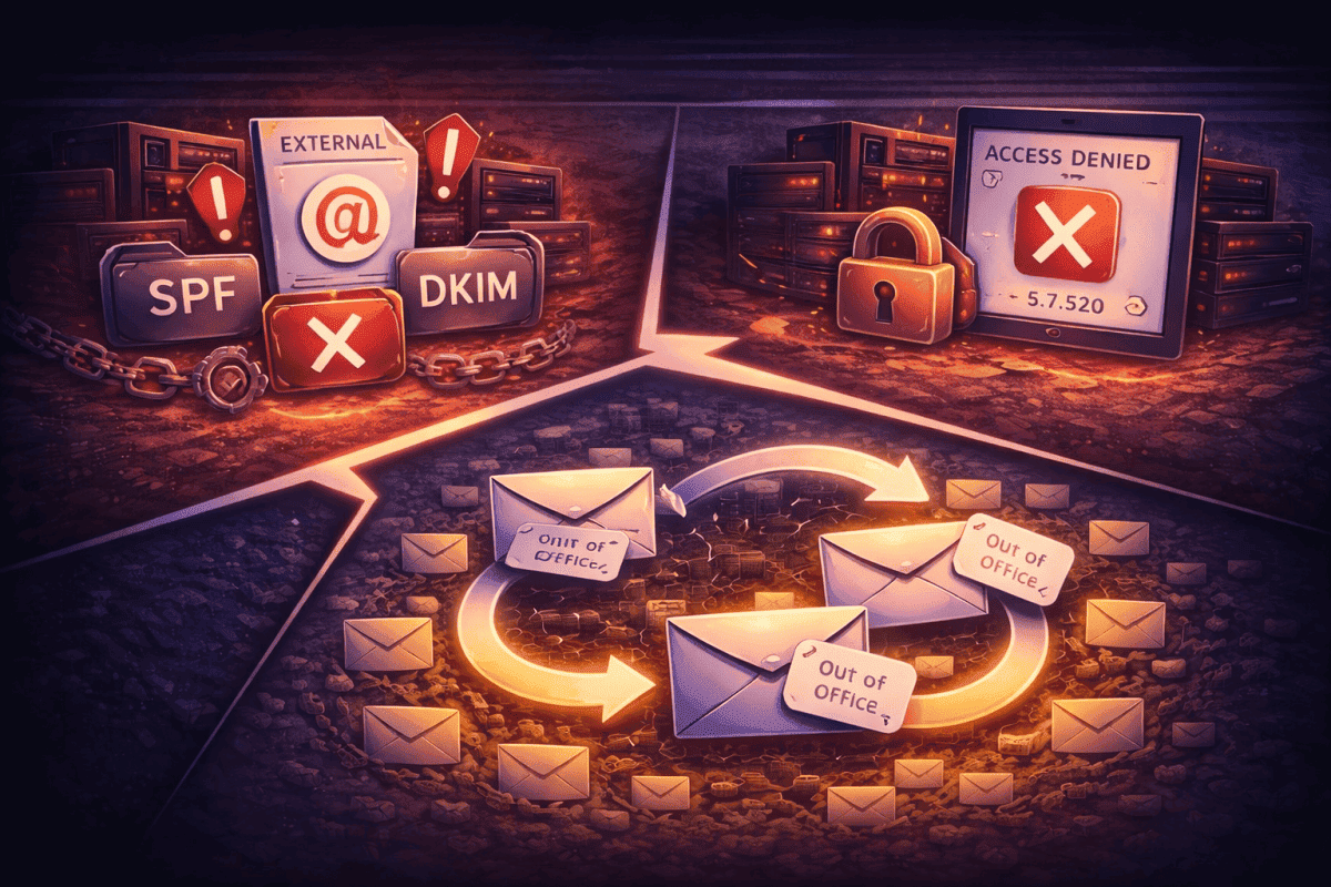 Business email security settings checklist for 2026