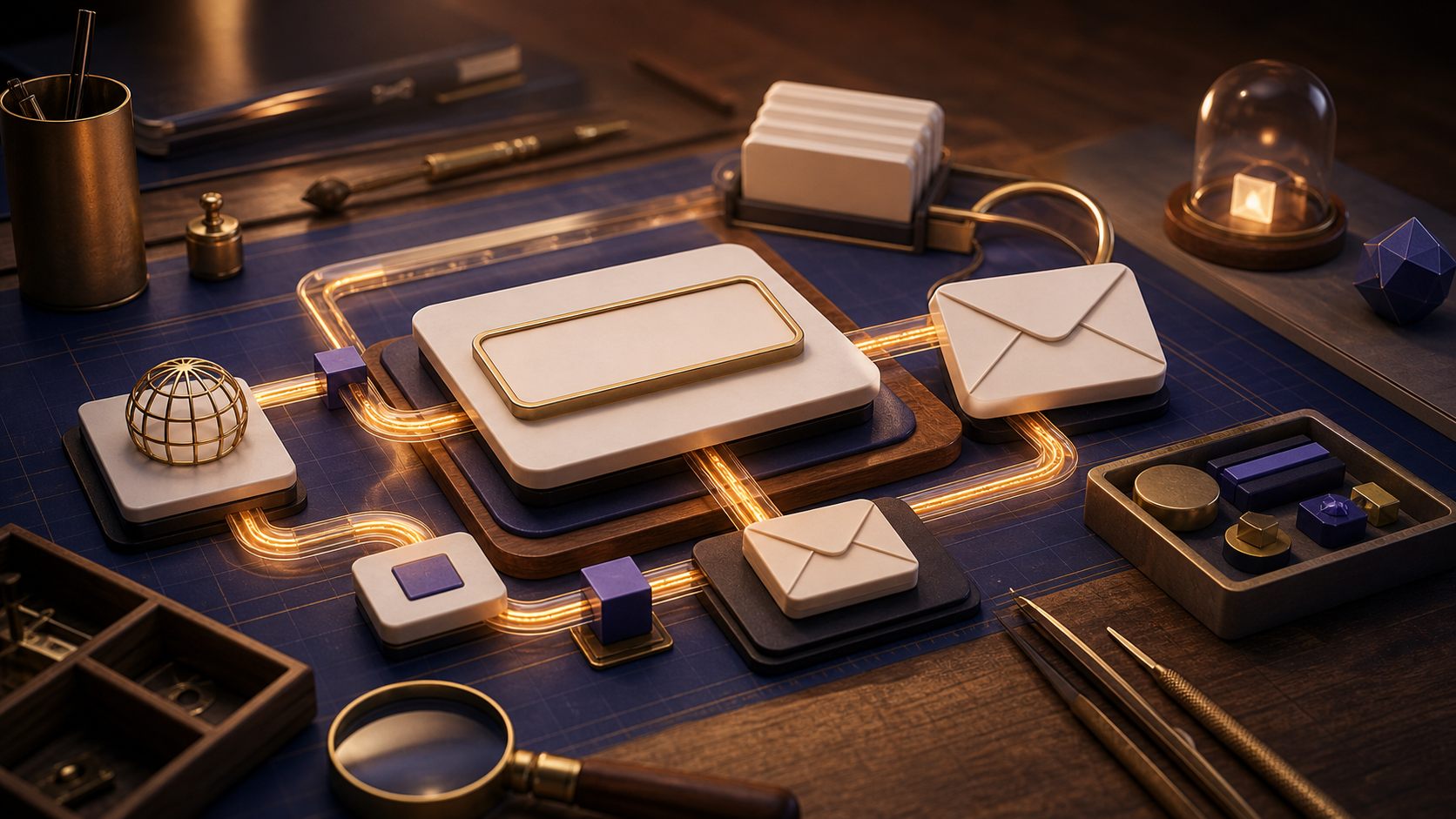 Create domain email setup from scratch