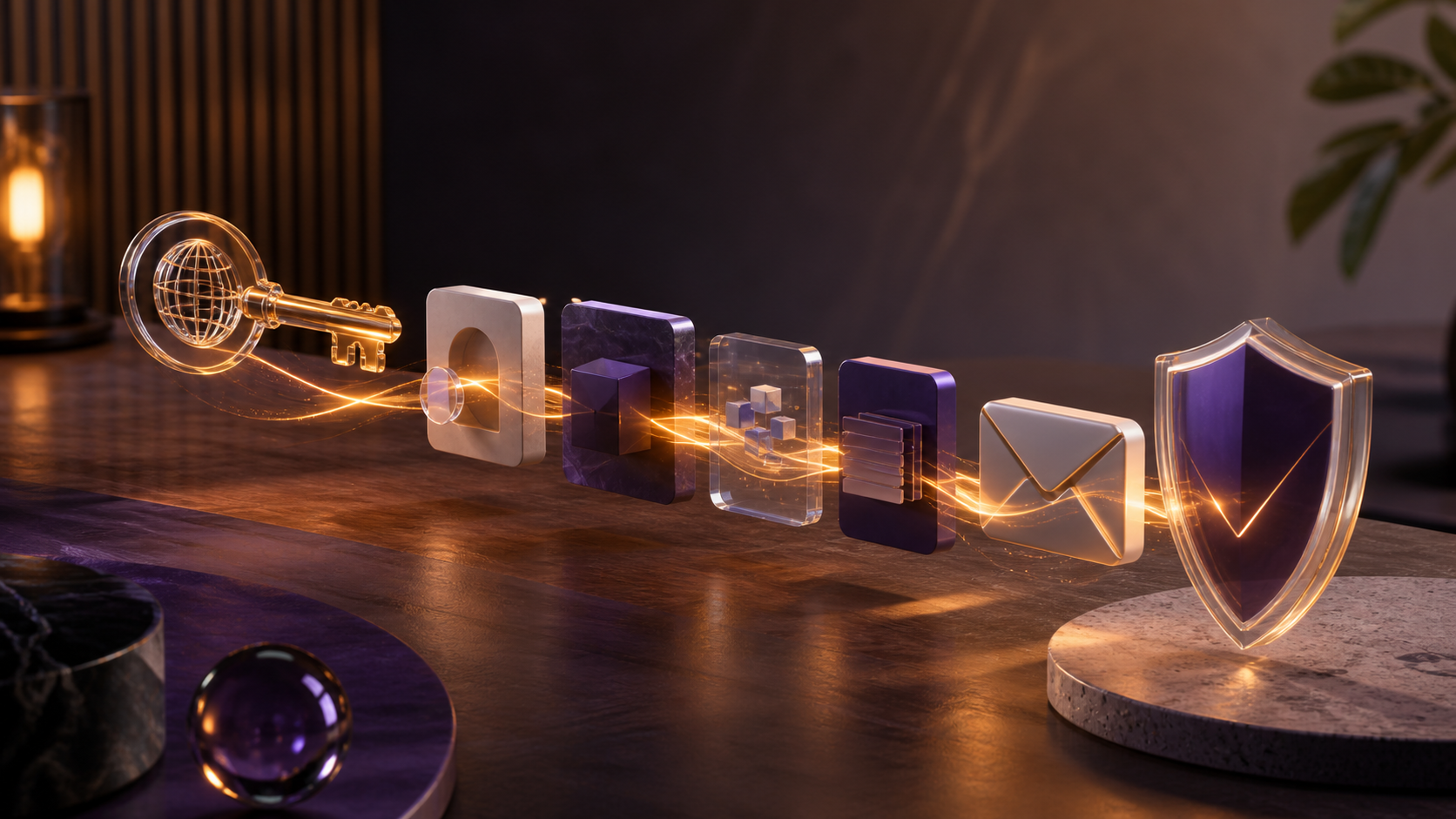 Create email address with own domain setup