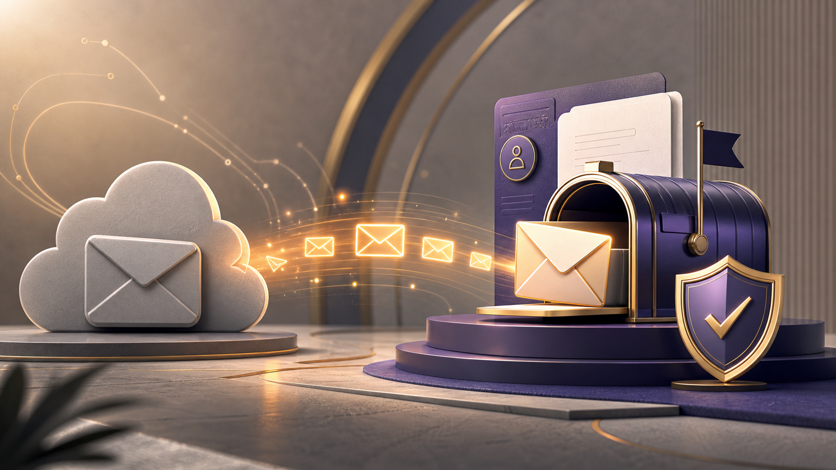 Get a professional email setup from free address