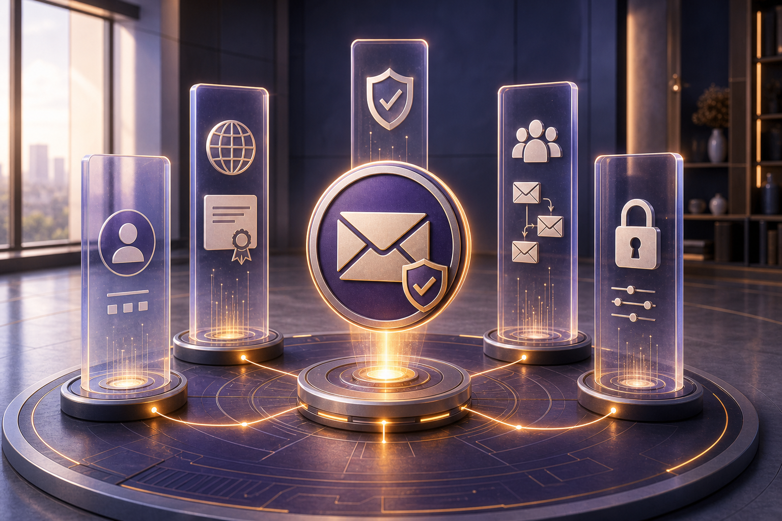 Professional business email setup checklist