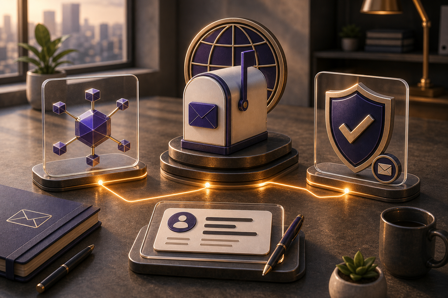 Professional domain email setup standards