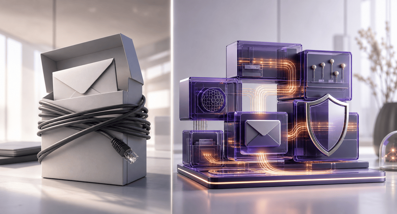 Titan versus TrekMail email hosting comparison