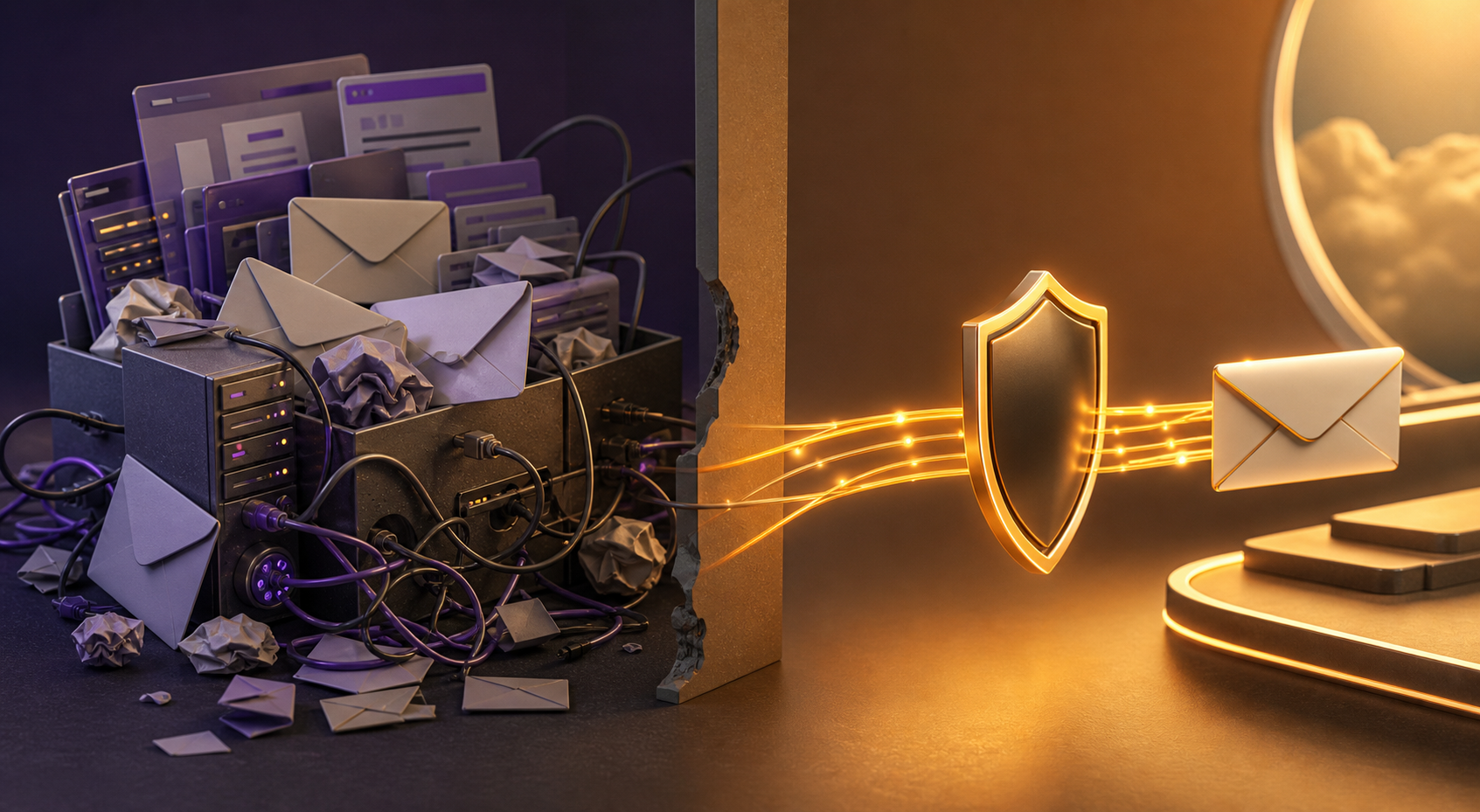 Web hosting email deliverability risk comparison